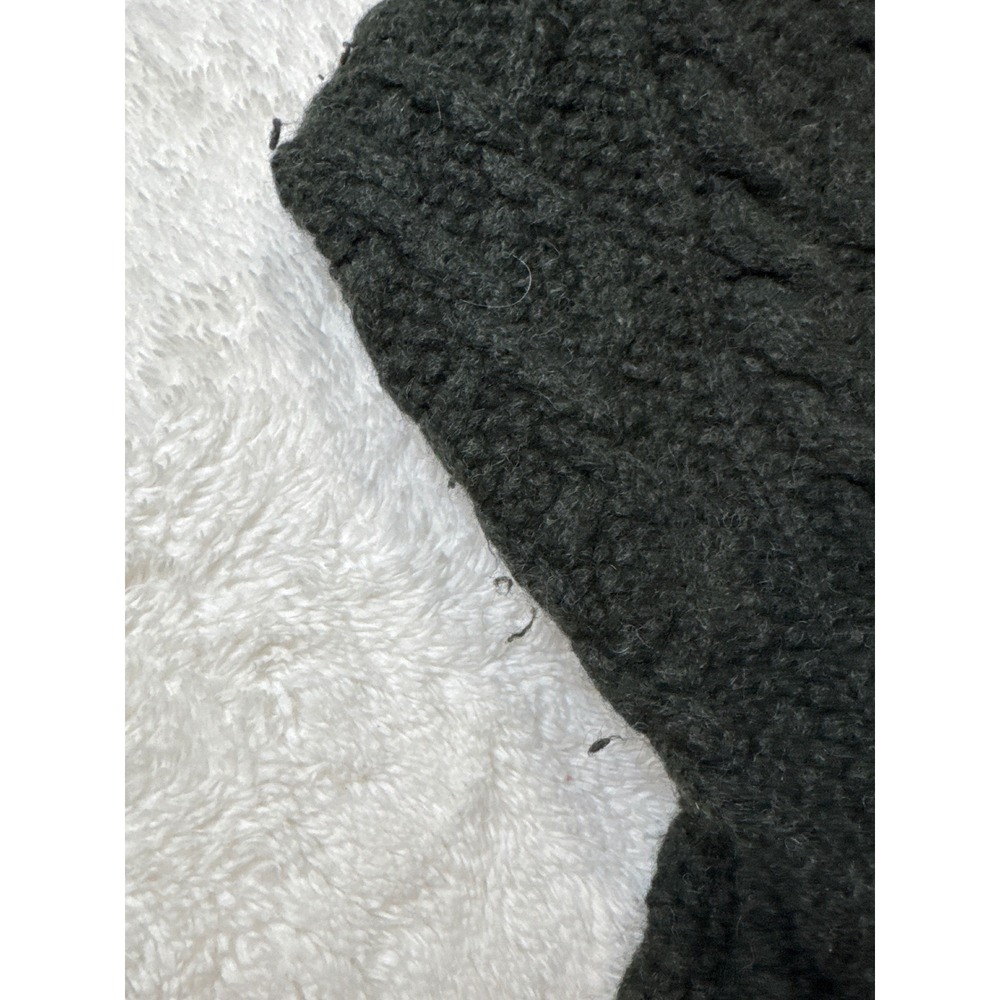 J.Crew Sweater Mens L Grey Good Hand Knit Wool Cable Crewneck - Picture 3 of 4